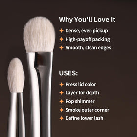 ALBEAUT Eye Shadow Brush Classic Shader in makeup kit