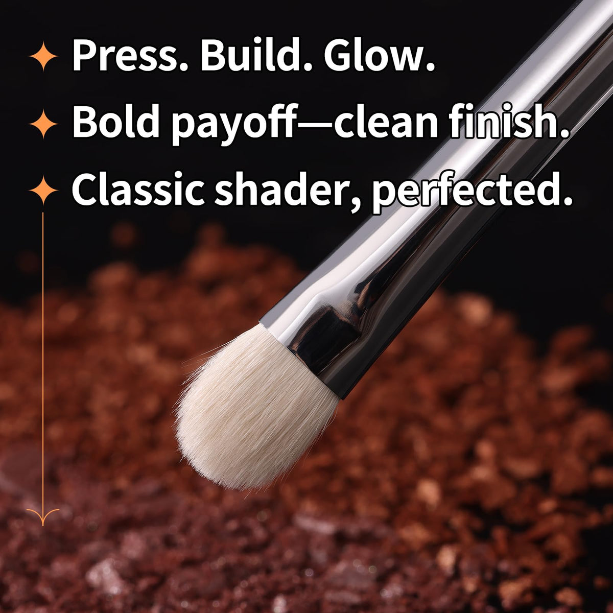 ALBEAUT Eye Shadow Brush Classic Shader with eyeshadow palette