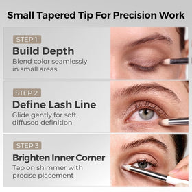ALBEAUT Small Eyeshadow Brush 197 Micro Pencil packaging