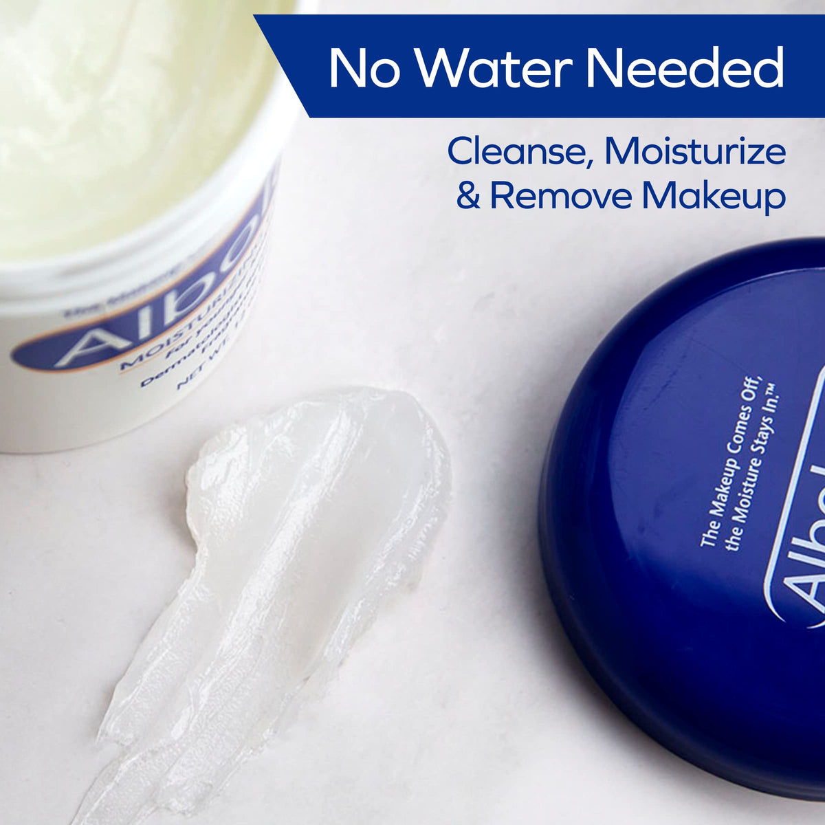 Albolene Moisturizing Cleanser 12 oz back view