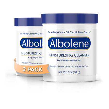 Albolene Moisturizing Cleanser 12 oz front view