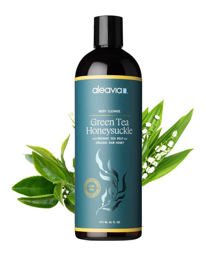 Aleavia Body Cleanse Organic Body Wash 16 Oz front view