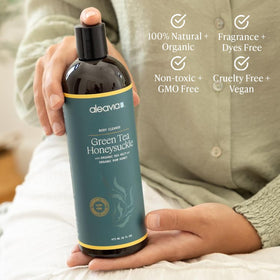 Aleavia Body Cleanse Organic Body Wash 16 Oz side view