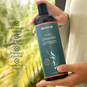 Aleavia Citrus Bliss Body Cleanse bottle with essential oils