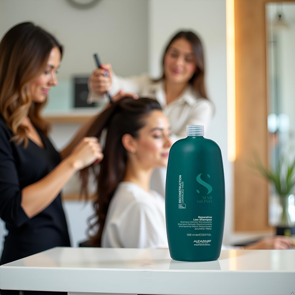 ALFAPARF MILANO Semi di Lino Bond Repair Shampoo packaging details