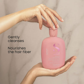ALFAPARF MILANO Semi di Lino Moisturizing Shampoo back view