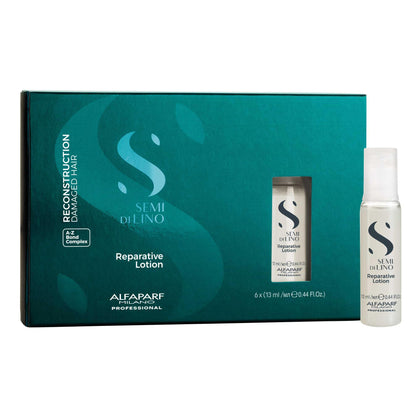 ALFAPARF MILANO Semi di Lino Reconstruction Hair Lotion Vials front view