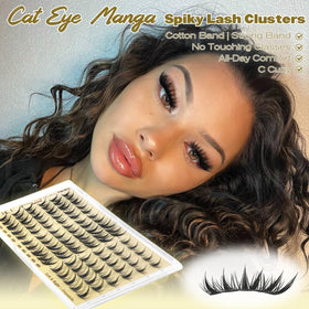 ALICE Lash Clusters side view highlighting volume