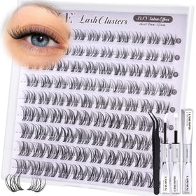 ALICE Short Lash Clusters Kit with bond and seal products