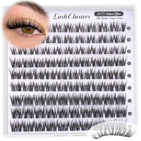 ALICE Spider Breeze Lash Clusters in various lengths on display