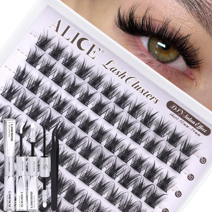 ALICE Wispy Eyelash Clusters Kit packaging front view