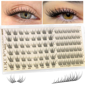 ALICE Wispy Natural Lash Clusters in a lifestyle setting