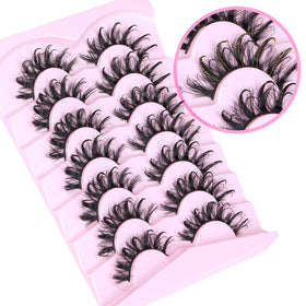 ALICROWN false eyelashes displayed in a stylish arrangement