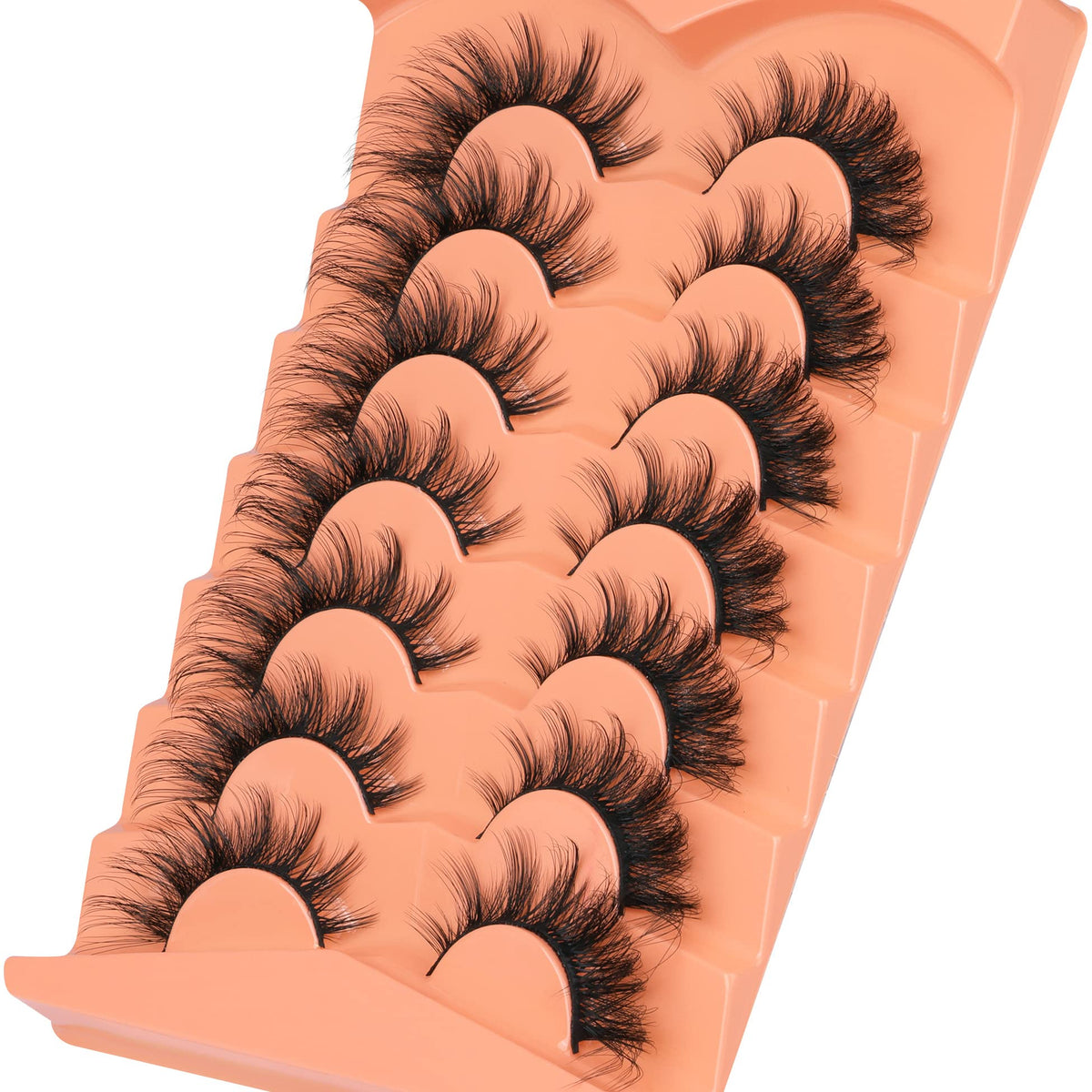 ALICROWN Fox Eye False Eyelashes in a close-up view