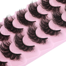 ALICROWN HAIR False Eyelashes 20MM side view showing lash details