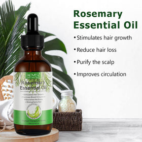 ALIVER Rosemary Essential Oils bottle with dropper