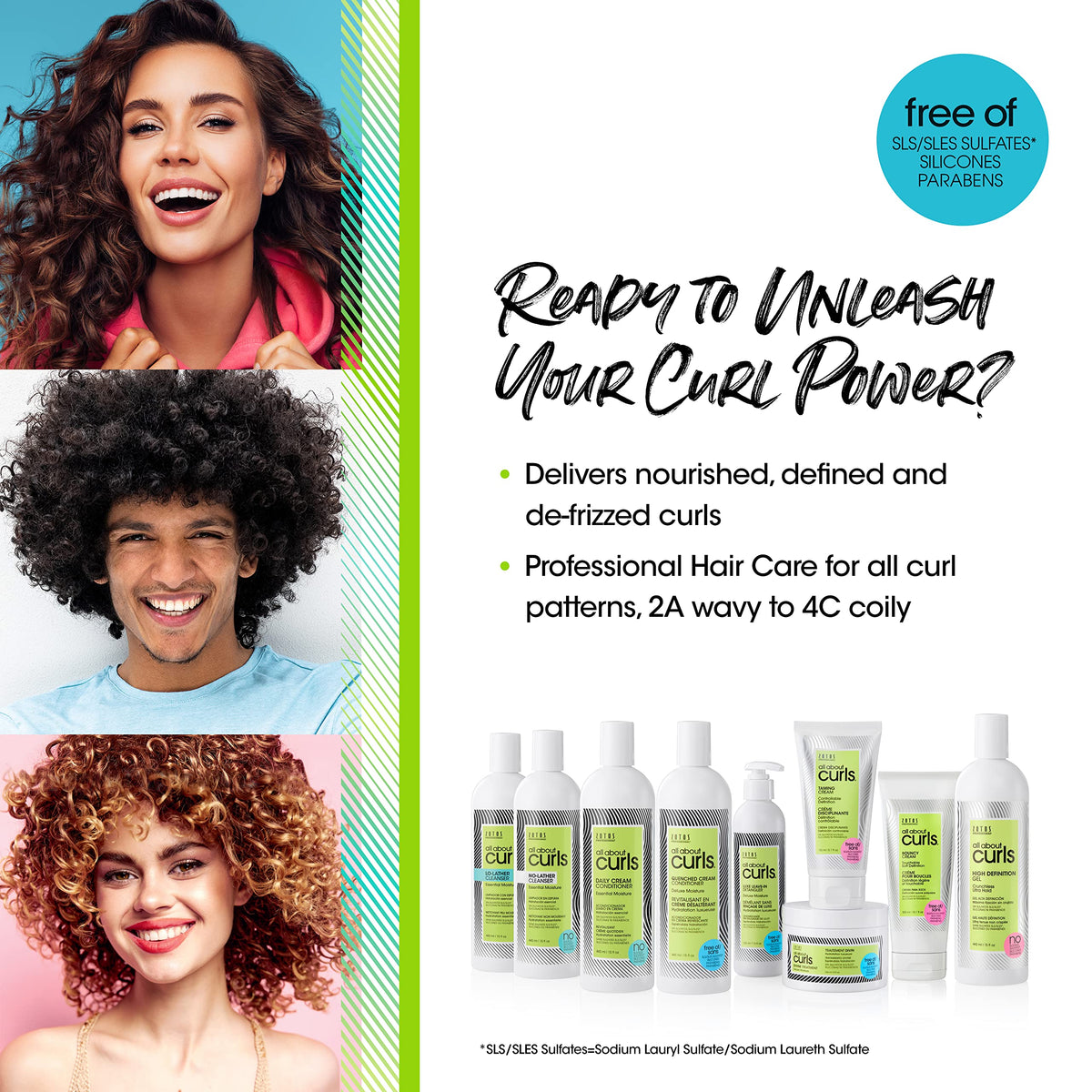 ALL ABOUT CURLS support Foam 6.7 Fl Oz texture close-up