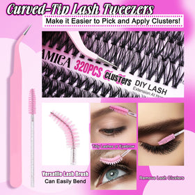 All components of Yawamica lash kit displayed together