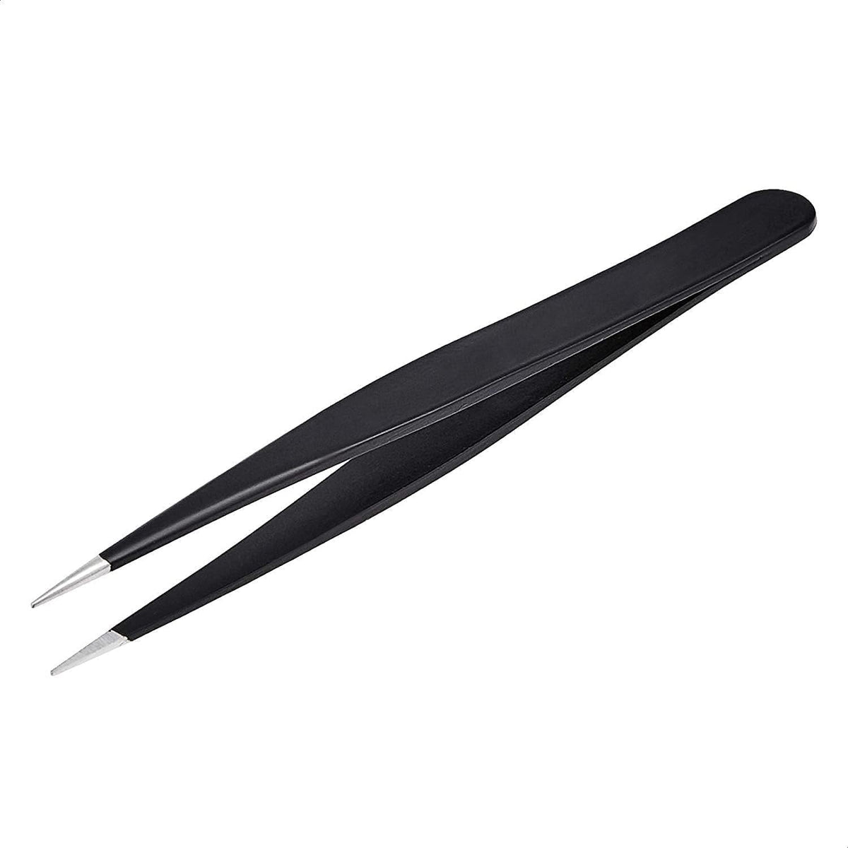 All four tweezers in Basics set displayed together