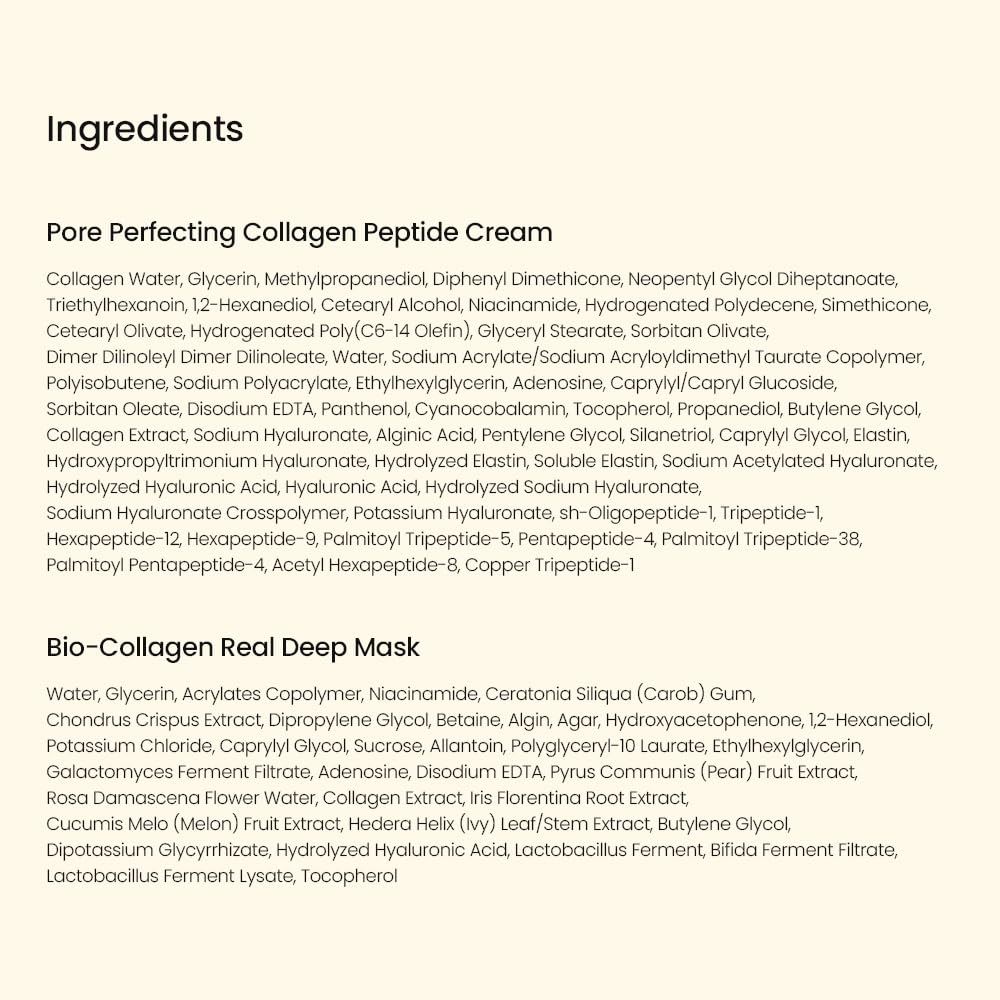 All-in-one skincare set from BIODANCE with product details