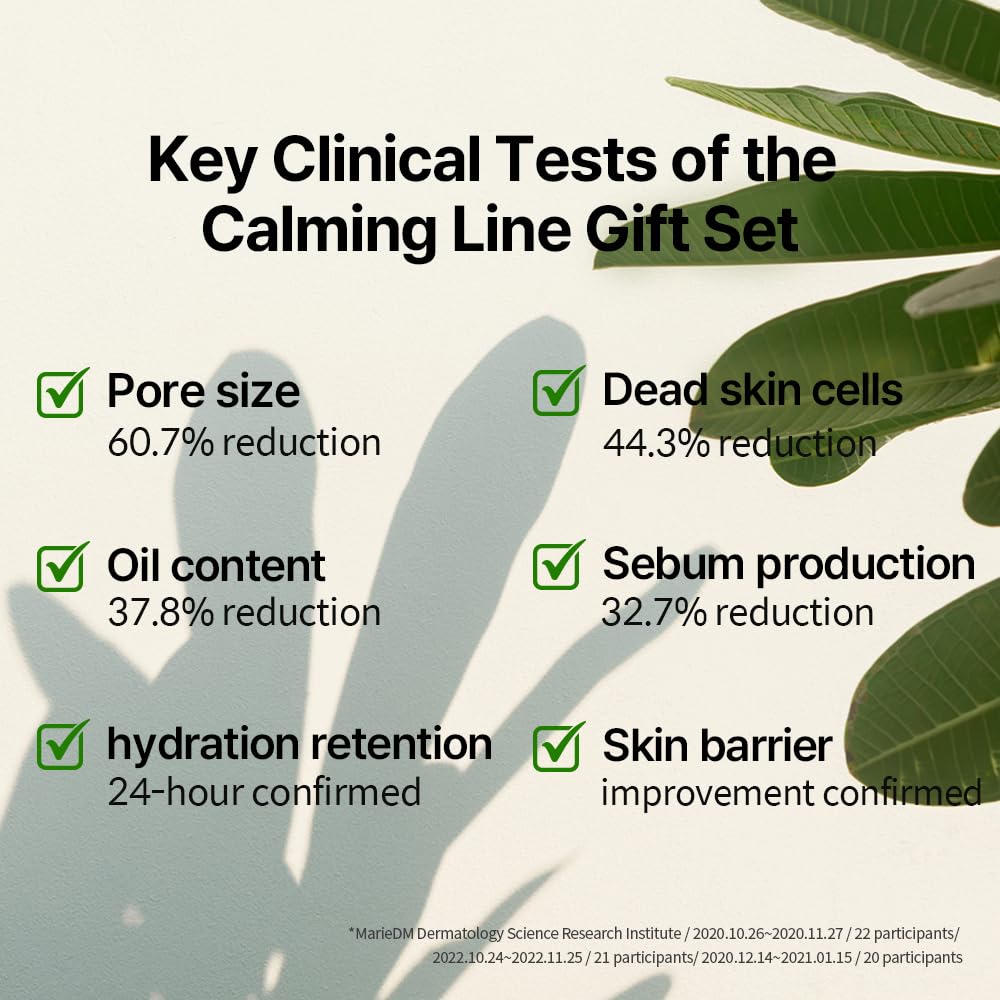 All three items of Pyunkang Yul Calming Skincare Gift Set together
