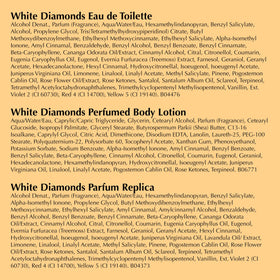 All three products from Elizabeth Taylor White Diamonds set