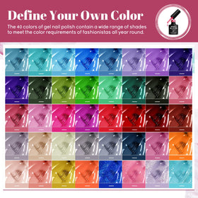 All tools included in JEWHITENY Gel Nail Polish Kit