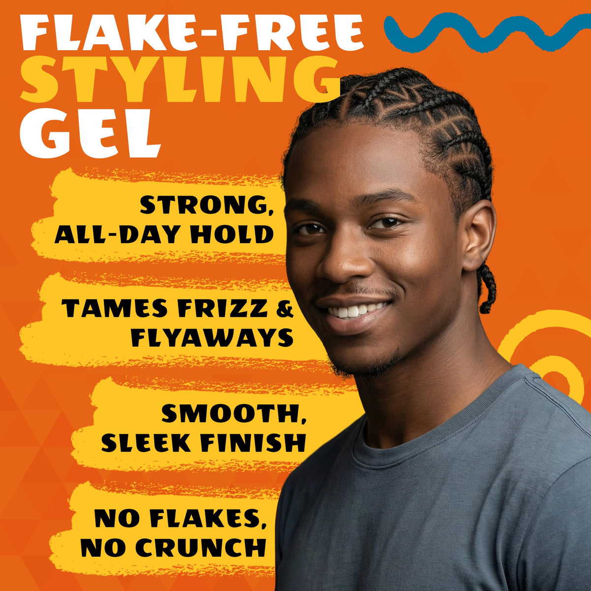 AllDay Locks Braid Gel showing texture and consistency