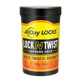 AllDay Locks Lock N Twist Gel 32 oz jar front view