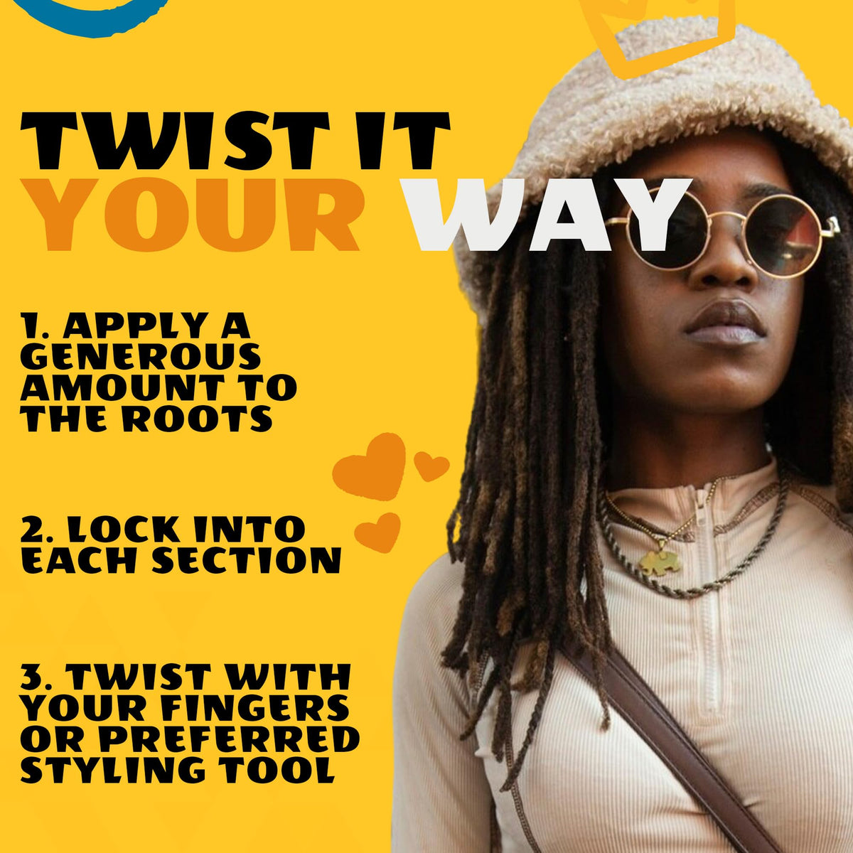 AllDay Locks Lock N Twist Gel texture close-up