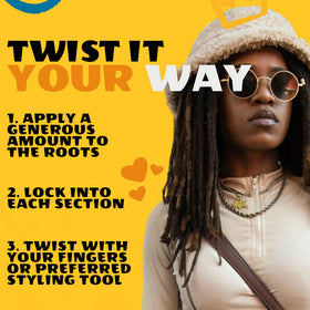 AllDay Locks Lock N Twist Gel texture close-up