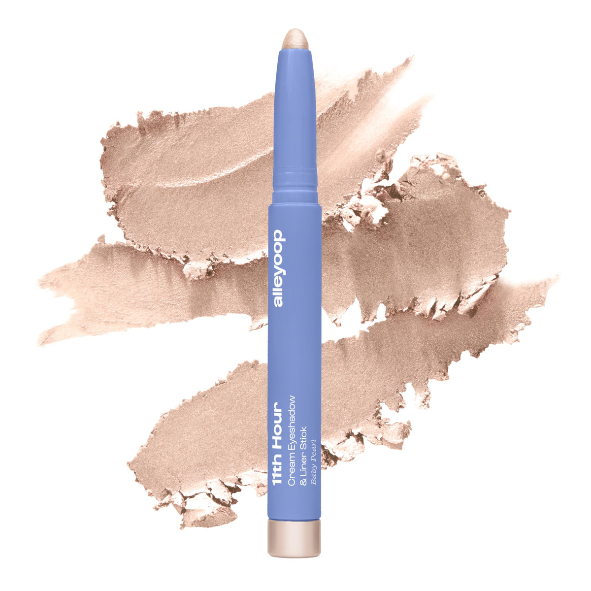 ALLEYOOP 11th Hour Cream Eyeshadow Stick Champagne Shimmer front view