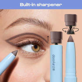ALLEYOOP 11th Hour Cream Eyeshadow Stick Champagne Shimmer in hand