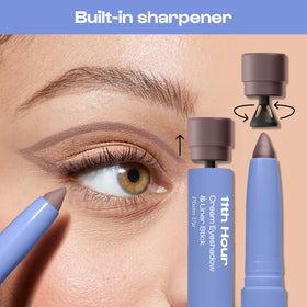 ALLEYOOP 11th Hour Cream Eyeshadow stick in hand