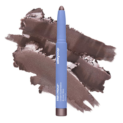 ALLEYOOP 11th Hour Cream Eyeshadow Stick Plum Up front view