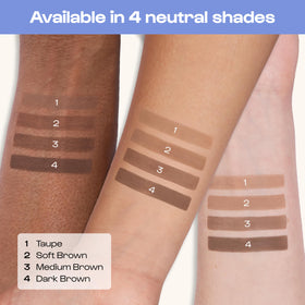 ALLEYOOP Eyebrow Pencil Swift Brow Soft Brown close-up of tip
