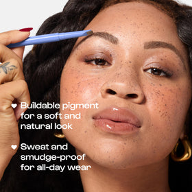ALLEYOOP Eyebrow Pencil Swift Brow Soft Brown spoolie detail