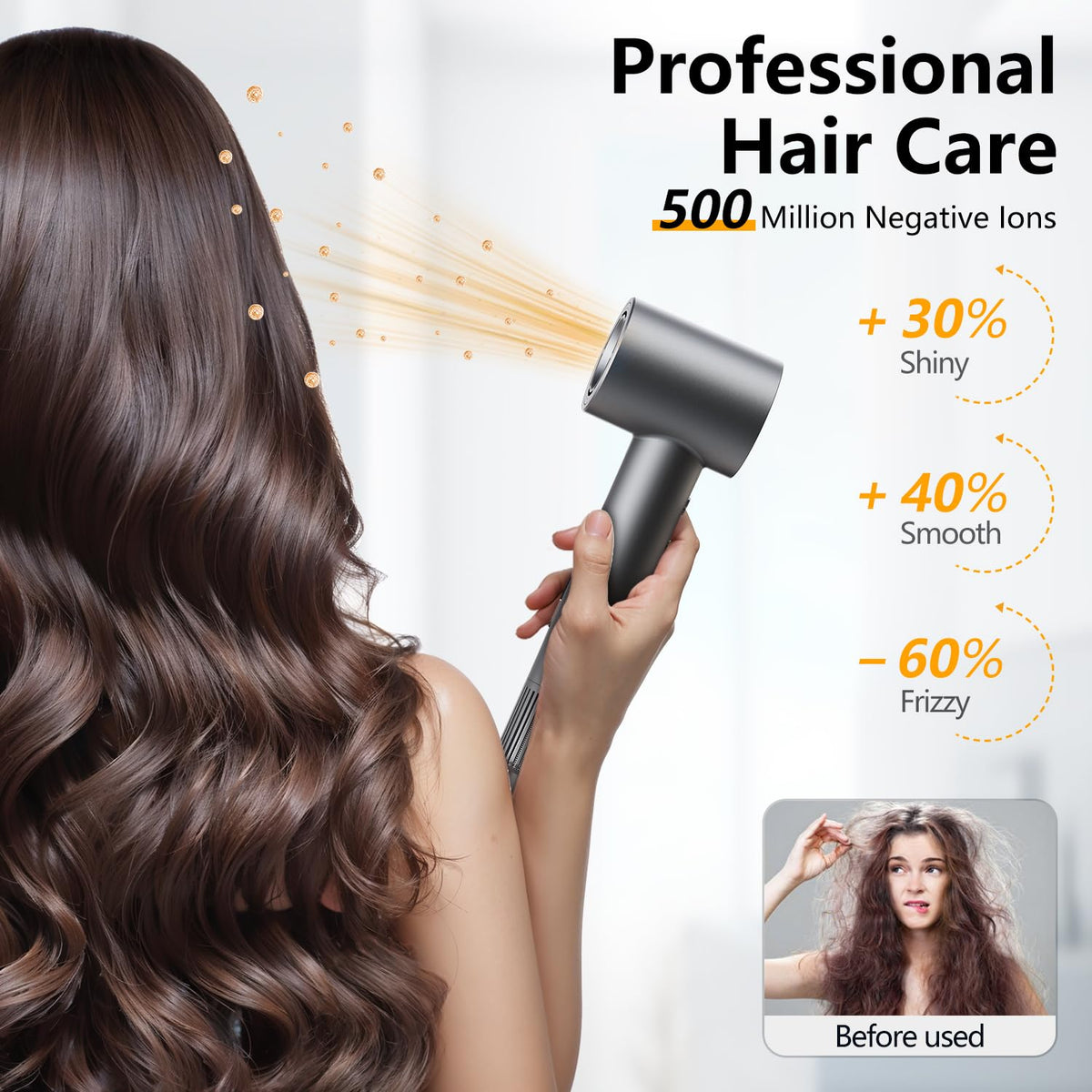 Alloom High-Speed Hair Dryer with concentrator attachment