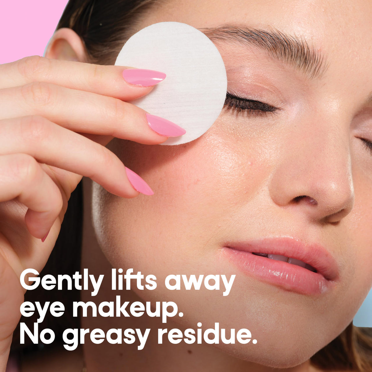 Almay Micellar Eye Makeup Remover Pads jar side view
