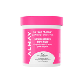 Almay Oil-Free Micellar Eye Makeup Remover Pads jar front view