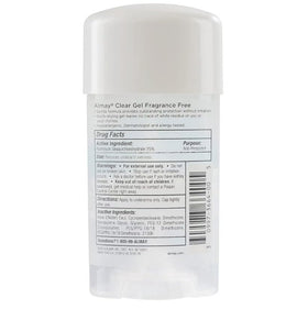 Almay Sensitive Skin Clear Gel Anti-Perspirant Deodorant packaging