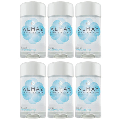 Almay Sensitive Skin Clear Gel Anti-Perspirant Deodorant stick front view