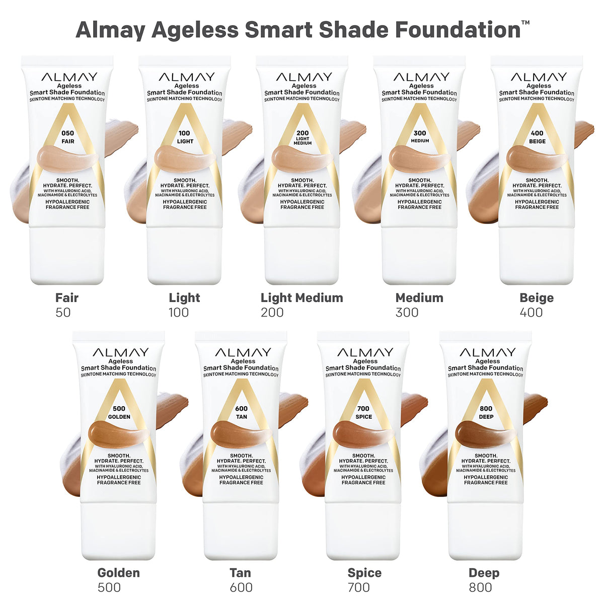 Almay Smart Shade Foundation 100 Light application brush