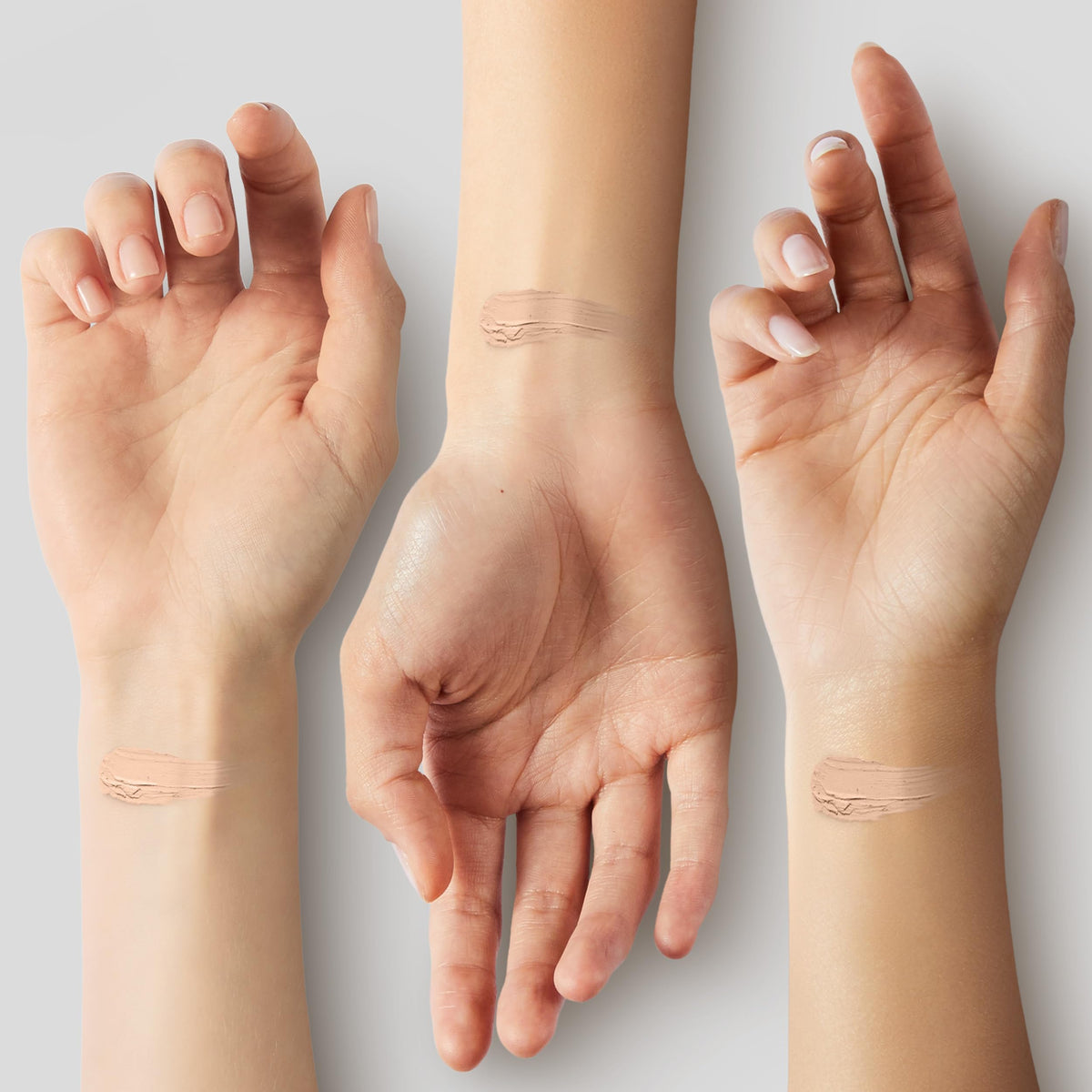 Almay Smart Shade Foundation 200 Light Medium application process