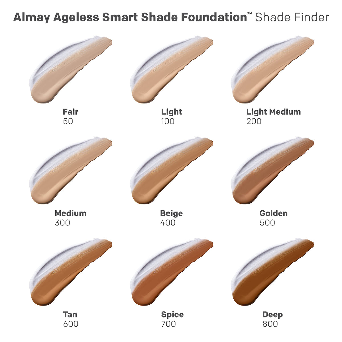 Almay Smart Shade Foundation 300 Medium with skin-caring ingredients