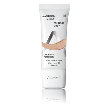 Almay Smart Shade Skintone Matching Makeup 100 My Best Light front view