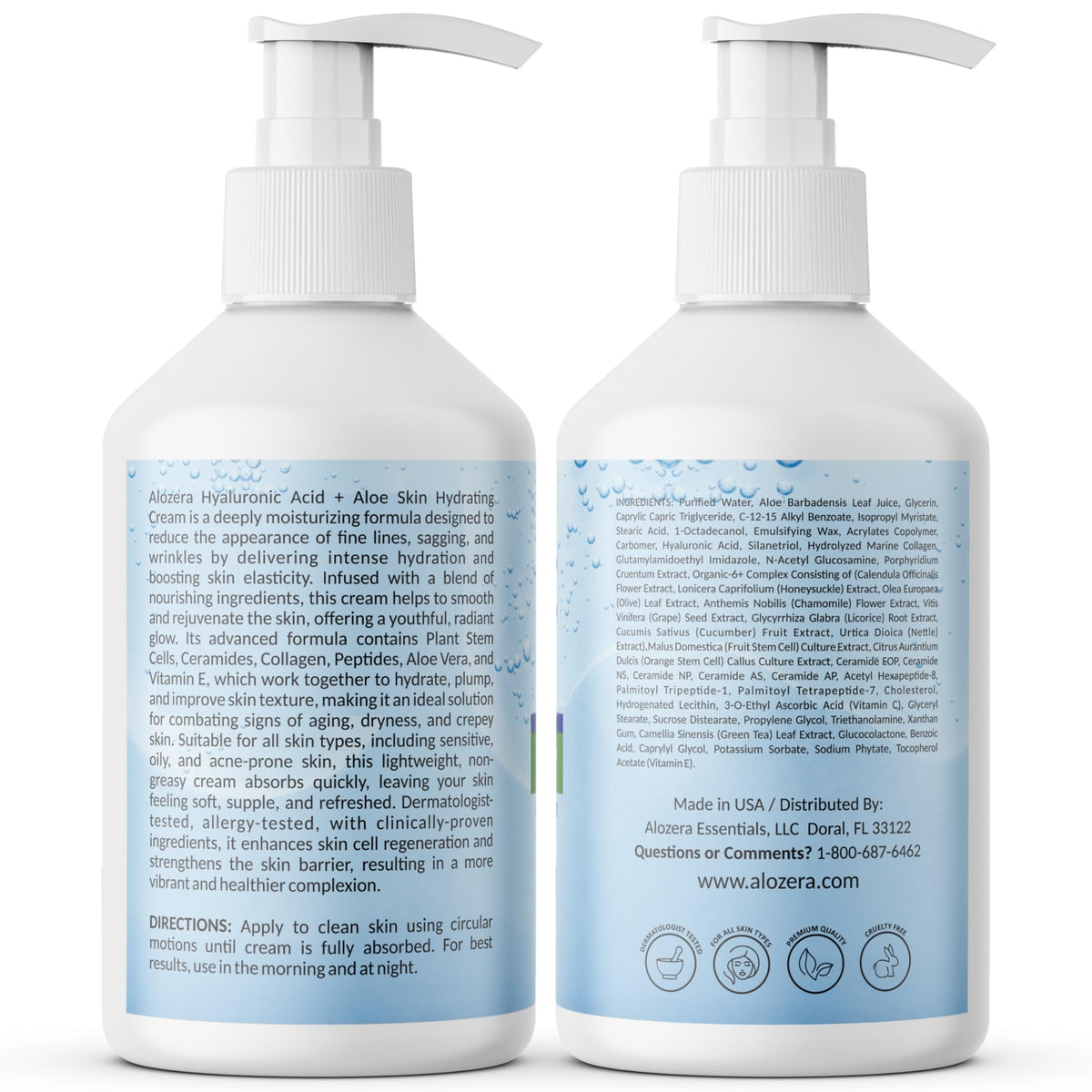 Alozera Hydrating Body Lotion lifestyle scene