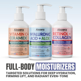 Alozera Hydrating Body Lotion with aloe vera and hyaluronic acid