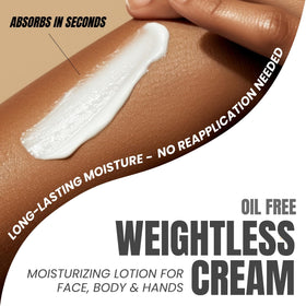 Alozera Rejuvenating Body Lotion in a lifestyle setting on a bathroom counter