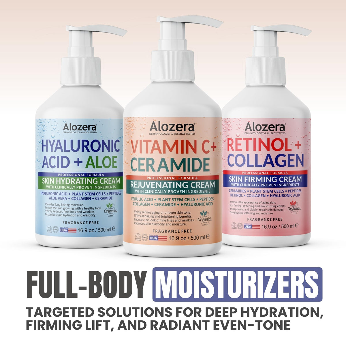 Alozera Rejuvenating Body Lotion with fresh citrus fruits for a vibrant look